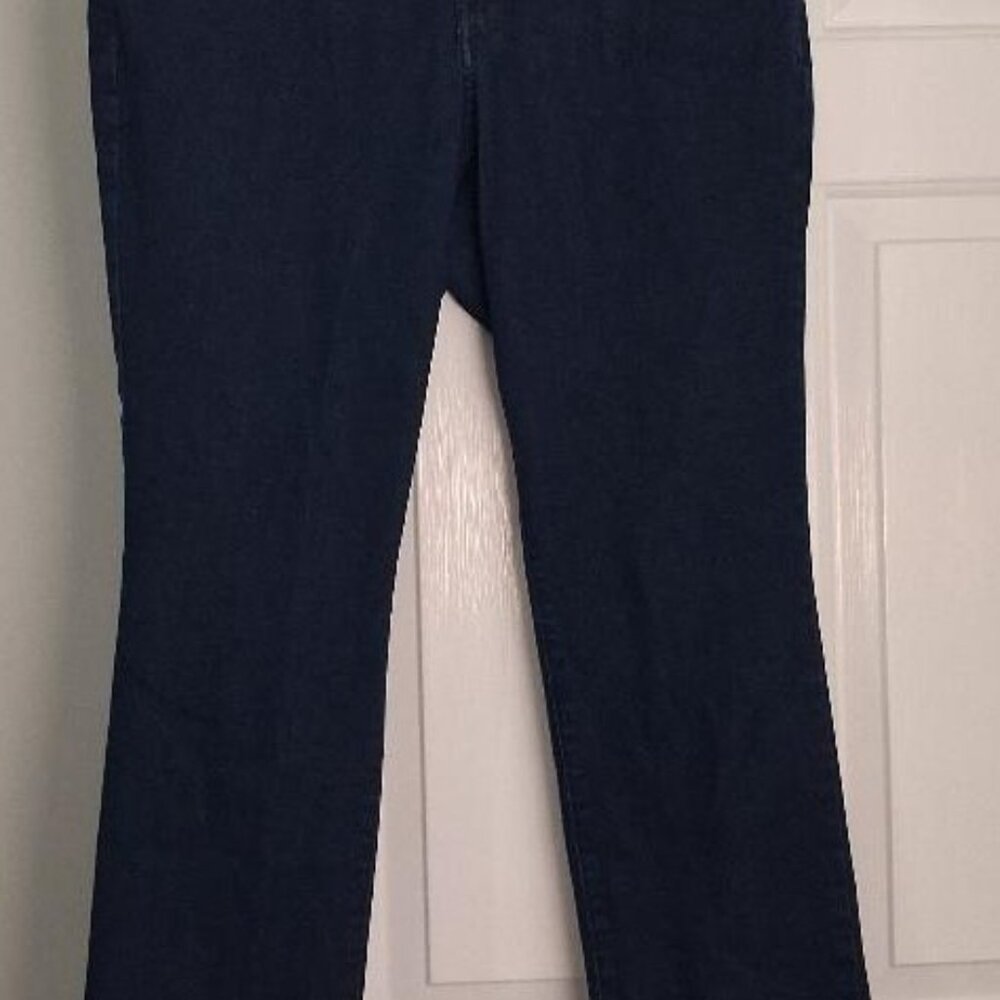 NYDJ - "Marilyn"  Straight Leg - Dark Rinse - Exc Cond